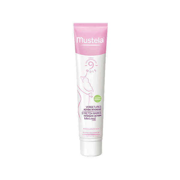 کرم استرچ مارک اینتنسیو اکشن موستلا mustela