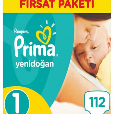 پوشک پریما پمپرز ترک سایز 1 (112 تایی) 0Prima Pampers