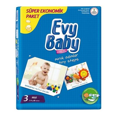 پوشک اوی بیبی evy baby سایز 3