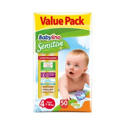 پوشک سایز 4 (50 عددی) بیبی لینو Babylino