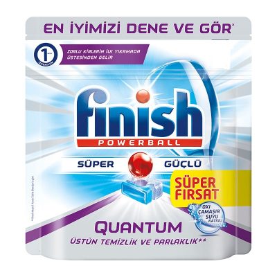 قرص ماشین ظرفشویی کوانتوم فینیش 54 عددی finish