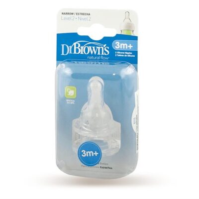 سر شیشه 3M+ دوتایی دکتر براون(322) DR BROWNS