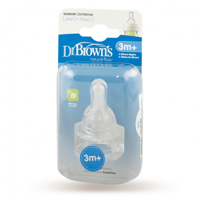 سر شیشه 3M+ دوتایی دکتر براون(322) DR BROWNS