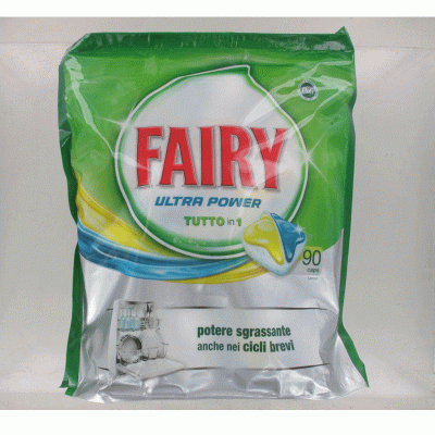 قرص ماشین ظرفشویی همه کاره Ultra Power لیمویی فیری Fairy