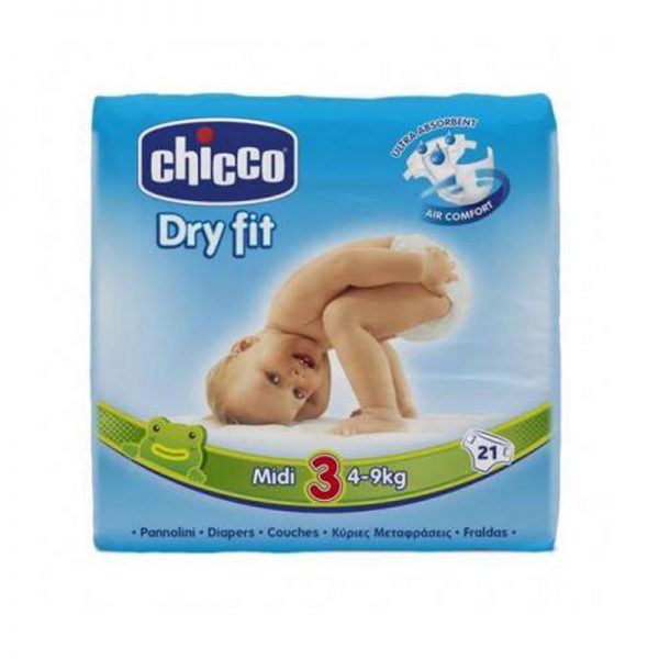 پوشک چیکو سایز 3 chicco