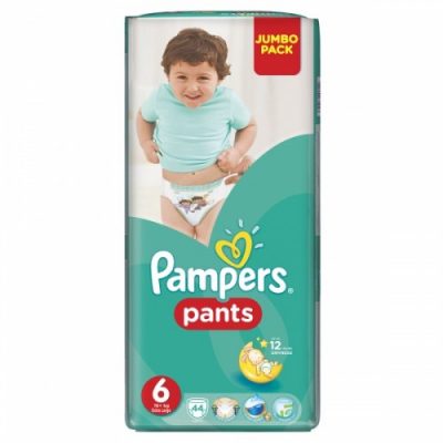 پوشک شورتی کودک پمپرز سایز6 (44 عددی) pampers