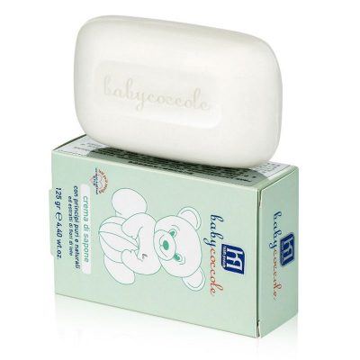 صابون حمام بچه کرمی بی بی کوکول babycoccole-soap