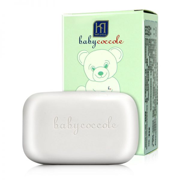 صابون حمام بچه کرمی بی بی کوکول babycoccole-soap