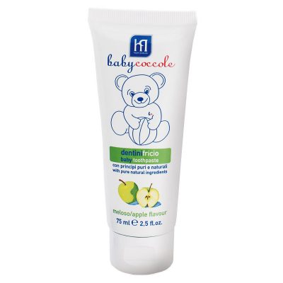 خمیر دندان بچه با طعم سیب بی بی کوکول babycoccole