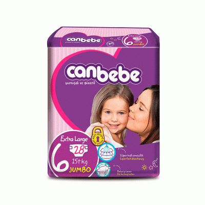 پوشک بچه جان به به سایز canbebe 6