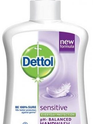 مایع دستشویی آنتی باکتریال دتول dettol - پوست های حساس مایع دستشویی آنتی باکتریال دتول dettol - پوست های حساس