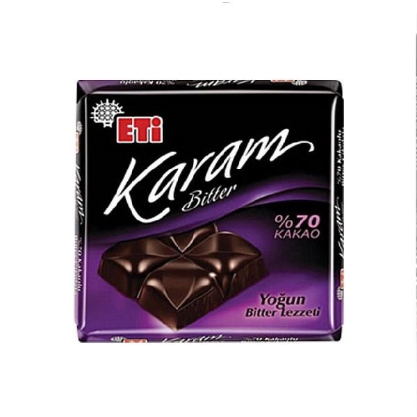 شکلات تلخ 70% اتی کارام Eti Karam