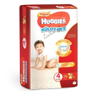 پوشک شورتی کودک هاگیز سایز 4 huggies