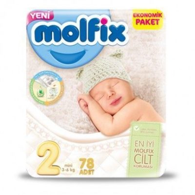 پوشک مولفیکس ترکیه (Molfix) سایز ۲