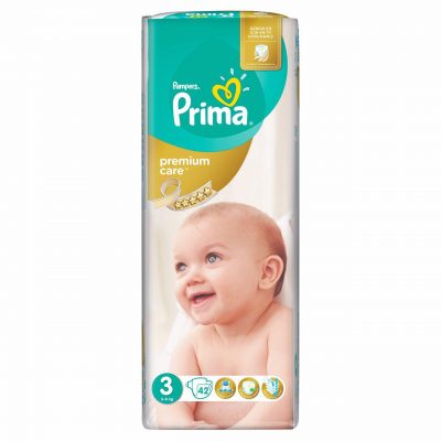 پوشک پریما پمبرز ضد حساسیت لهستان سایز 3 prima pampers