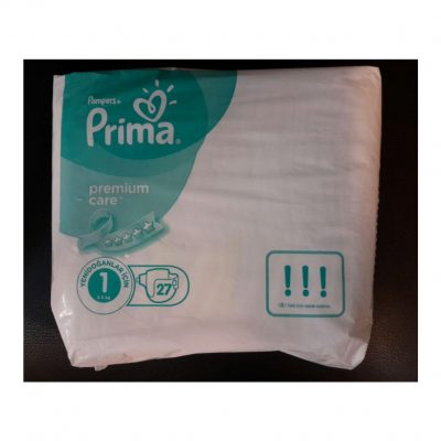 پوشک بچه پریما پمپرز سفید لهستانی سایز1 pampers pri