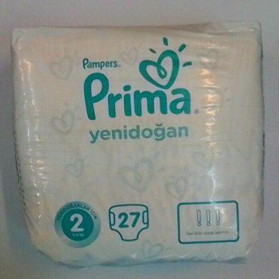 پوشک پریما پمپرز ترک سایز 2(27تایی)Prima Pampers