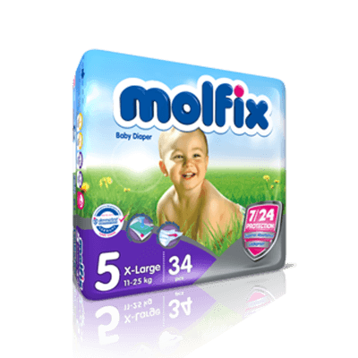 پوشک دوقلو مولفيکس molfix سايز 5